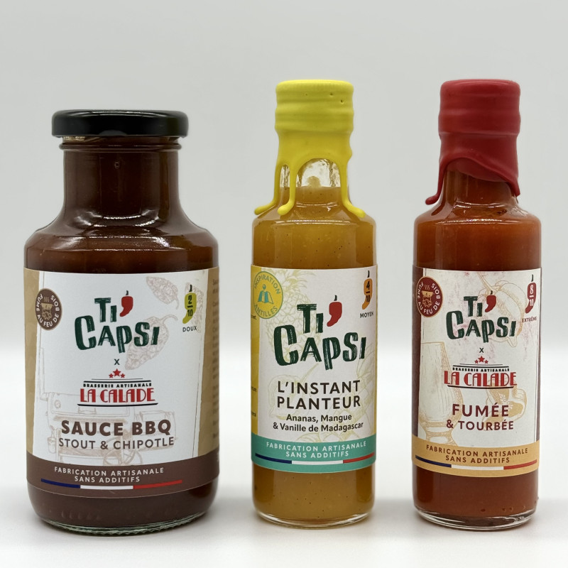 Pack été sauces piquantes artisanales - Summer vibes