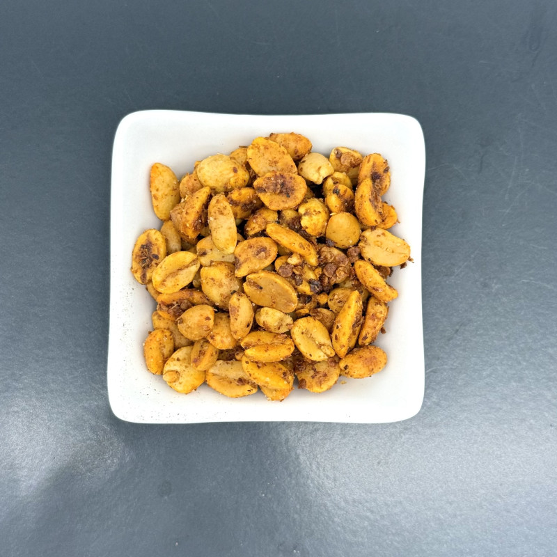 Cacahuètes au piment Carolina Reaper - Apéritif de l’extrême