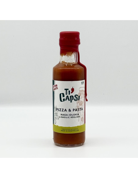 Sauce piquante artisanale Pizza & Pasta – Naga Jolokia